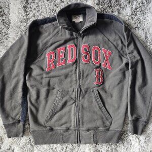 Red Sox zip up sweater, Banner 47, medium (M)
